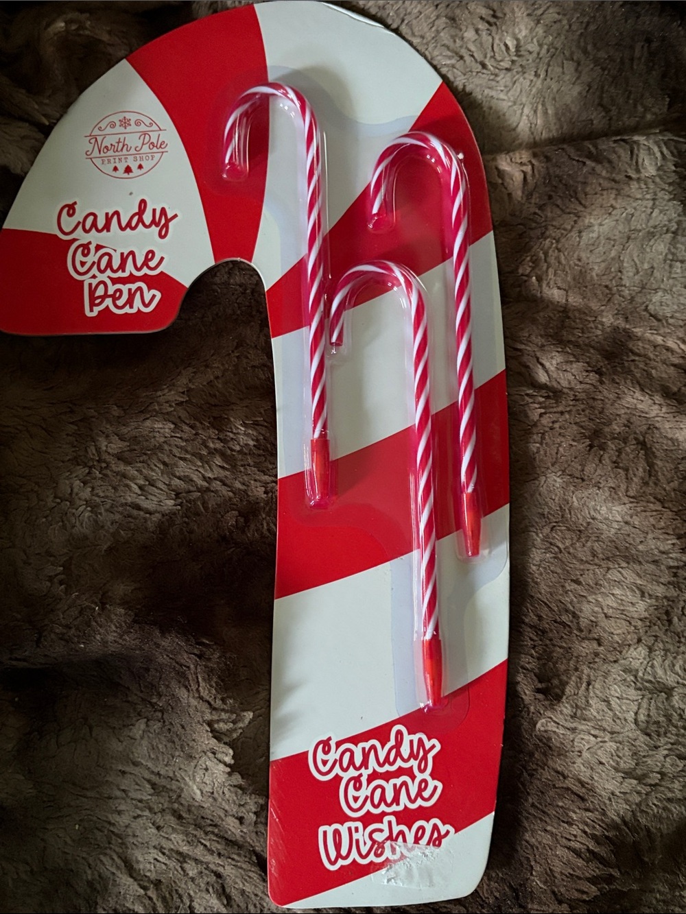 Candy Cane Pen Set - INK color unknown